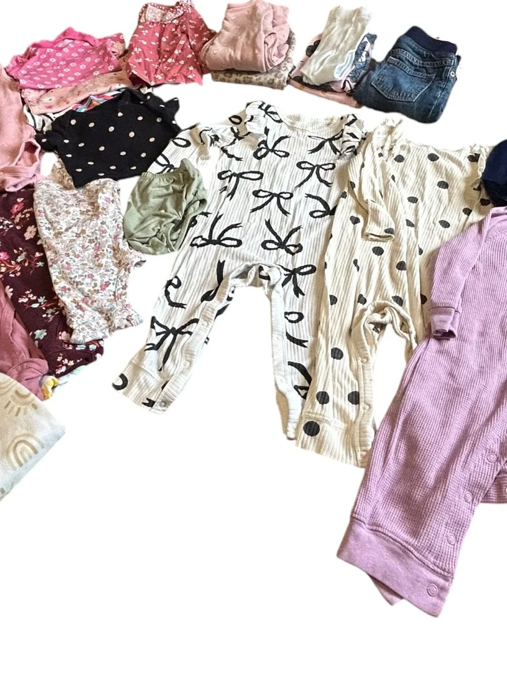 Baby Girl Clothing Bundle 6-9M | Carter’s Gap Cloud Island Jessica Simpson - Picture 7 of 16